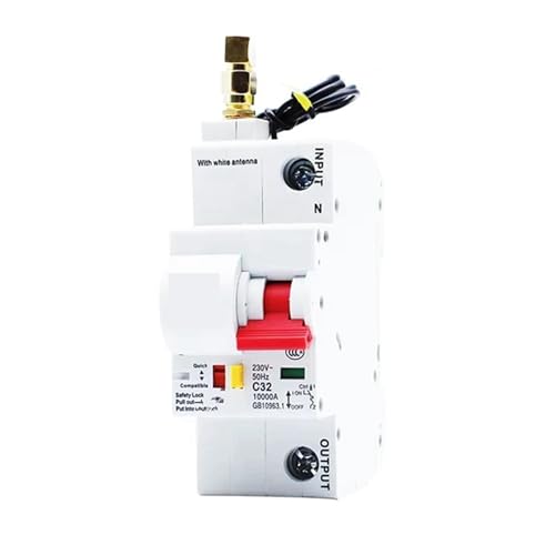 Circuit Switch Smart Breaker 25A 1P Remote Control Switch Delay Automatic Lock Intelligent Recloser