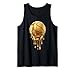 Gold Dripping Basketball Trendy Urban Respect The Drip Tank Top