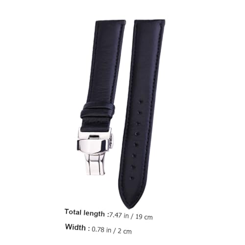Correa de cuero para reloj Homoyoyo ideal para reuniones de negocios y eventos de gala formales 2