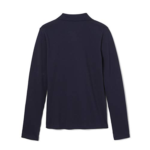 French Toast Girls' Long Sleeve Stretch Pique Polo2