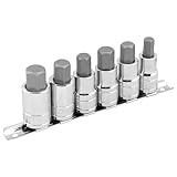 Performance Tool W38886 6 Piece 1/2 Drive Large Hex Bit Socket Set 3/8