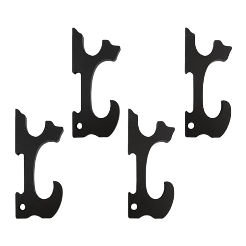 Wmqbjta 2 Tier Flute Holder Wall Hanger Rack Flute Wall Mounted