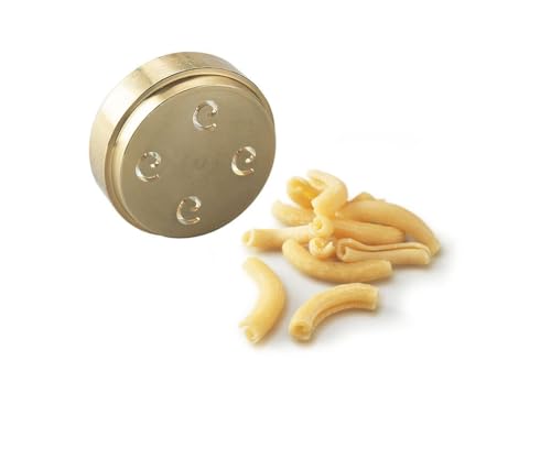 Kenwood Troquel Metálico para Hacer Pasta, Molde para Pasta Silatelli, Accesorio para Kenwood Chef para Crear Auténtica Pasta sin Esfuerzo, Fácil de Usar, AT910008, Bronce