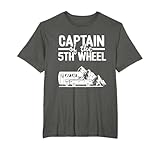 Captain Of The 5th Wheel Fifth Wheel Camper Jokes Camping T-Shirt