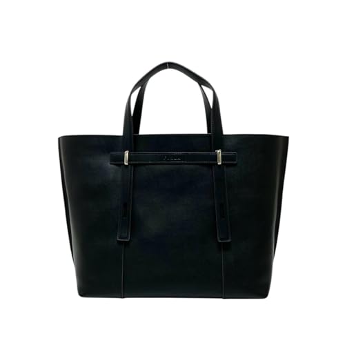 [フルラ] MAN GIOVE L CASUAL レザー カジュアル トートバッグ A4 ブラック (内側 クリーム系) [メンズ] U667M07 BX3169 1057_4679S NERO+VANIGLIA INT [並行輸入品]