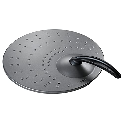 Silit Spatdeksel voor pannen tot 32 cm, roestvrij staal, spatbescherming, 32 cm, roestvrij handwas