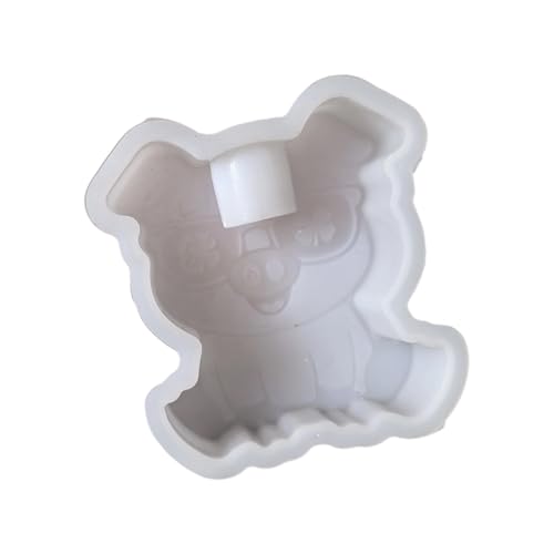 Molde de silicona para hornear con diseño de cerditos
