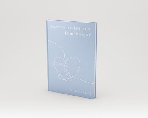 Image of THE UMBRELLA STORE BTS Inspired Journal, BTS merch, BTS notebook, BTS hardbound journal with blank papers (LOVE YOURSELF)