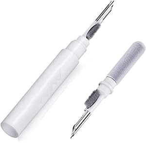 Bareera Bluetooth Earbuds Cleaning Pen,in-Ear Headphones Cleaning and Soft Dust Removal Brush Pen for Cleaning The Earwax,Dust in Bluetooth Headset Box,Camera and Mobile Phone