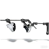 MODJUEGO VR Magnetic Controllers Gun Stock Bracket Compatible with PSVR2 Handle, Adjustable Magnetic Suction Force Stabilizer VR Shooting Game Accessory