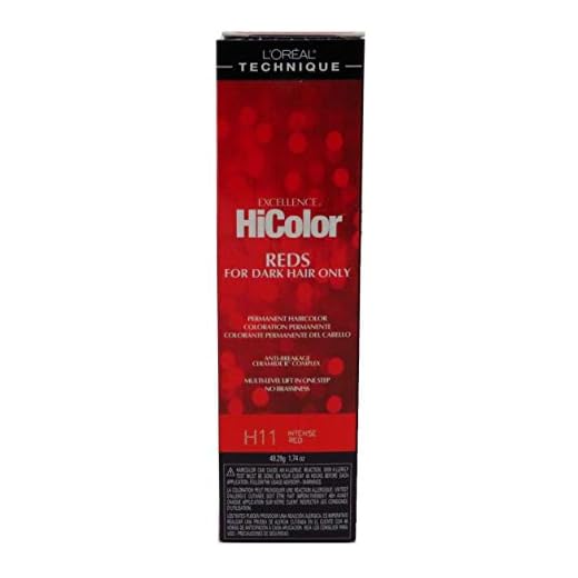 Loreal Excellence Hicolor H11 Tube Intense Red, 1.74 Ounce (Pack of 2)