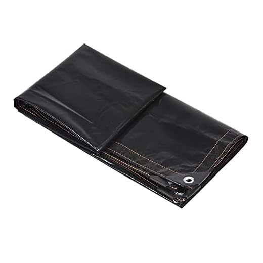 M METERXITY Impermeable Lona Cubiertas - 4.7 Mil Grosor Exterior Techo Cubierta Lona Sábanas Jardín Sombra con Ojales 2x1m, Aplicar a Camping (Negro+Blanco)