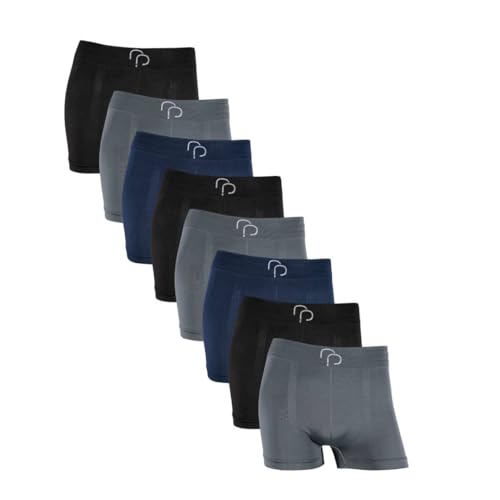 Kit 8 Cuecas Boxer Microfibra Rafa Parize - Sortida