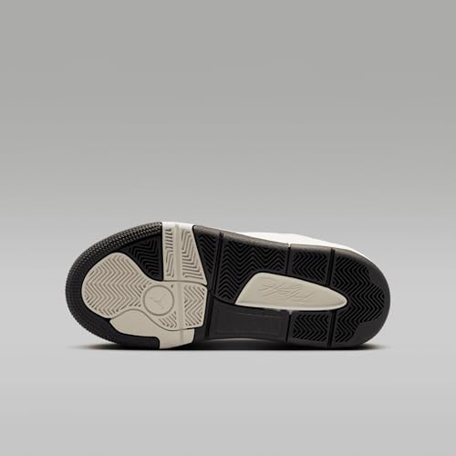 Jordan Flight Court Big Kids' Shoes (HF3333-100, White/Sail/Black)2