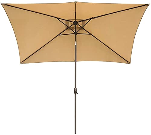 Parasols de protection imperméable pour grand repas sur la terrasse