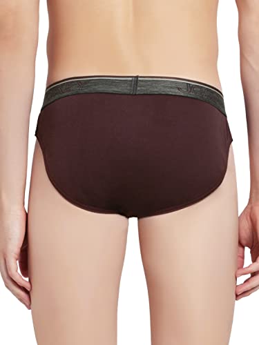 Image of Jockey 8044 Men's Super Combed Cotton Rib Solid Brief with Ultrasoft Waistband
