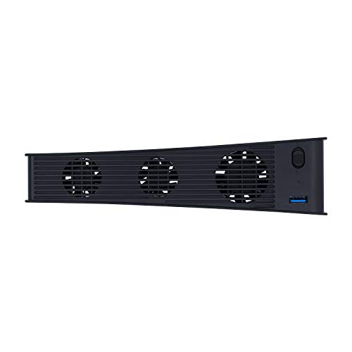 Mcbazel Kühlventilatoren in Schwarz, mit 3 Kühler und USB 3.0 Anschluss für die Playstation 5 Digital Edition/Ultra HD Konsole - Image 4