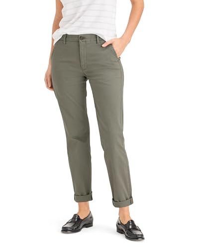 Image of Dockers Womens Dockers Women's Weekend Chino Mid-Rise Slim