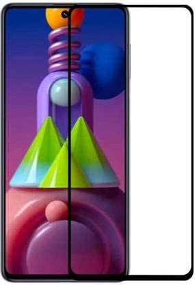 Image of VZZR?'s D+ / 11D Tempered Glass for Samsung Galaxy M53 5G / Samsung Galaxy M52 5G / Samsung Galaxy M51 - Edge to Edge, 9H, 2.5D, 0.3mm, Full Glue, Full HD, Cover /Case Friendly Anti Scratch Screen Protector Guard with Easy Installation Kit