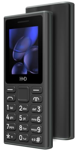 Image of HMD 105 Keypad Phone with Built-in UPI App, Hindi Phone Talker, Long-Lasting Battery, Wireless FM Radio | Black