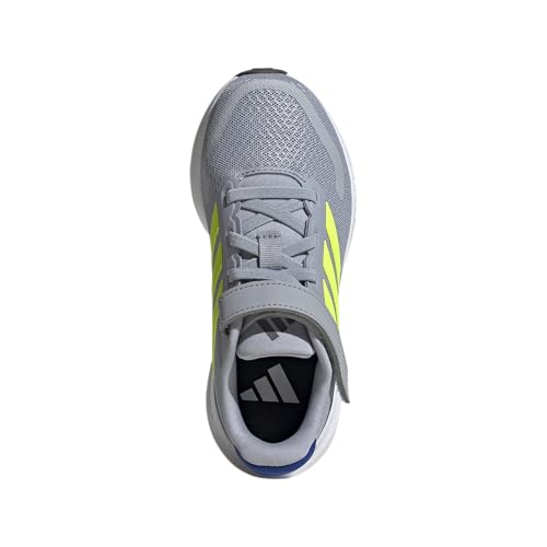 Image of adidas Kids' Marvel Run Falcon 5 Elastic Lace & Strap Shoe
