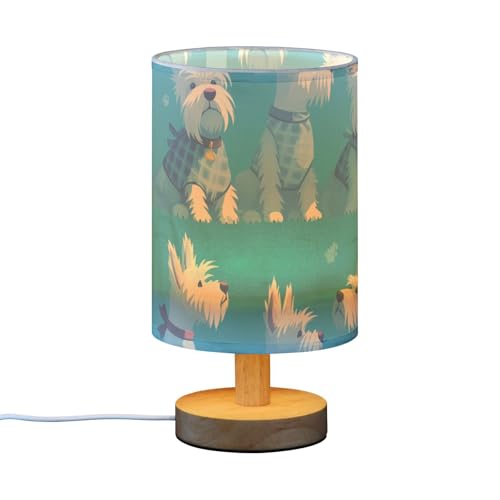 Lámpara de mesa Yuiboo azul con diseño infantil y puerto USB miniatura 2