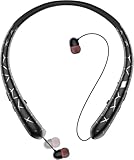 Bluetooth-Kopfhörer mit einziehbarem Nackenbügel, automatische einziehbare Ohrhörer...