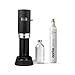 Produktbild Aarke Carbonator Pro, Wassersprudler mit Glasflasche, Mattschwarz Finish + Aarke 60L CO2-Zylinder, 100% erneuerbares CO2
