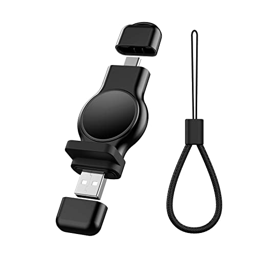 GMBYLBY Power Adapter Charger Dock Holder Base Suitable for 2/3/4/5/6/7 USB Fast Charging Cable Charger Dock for Phone Watch Fast Chatging Switch Holder Station with Cable C