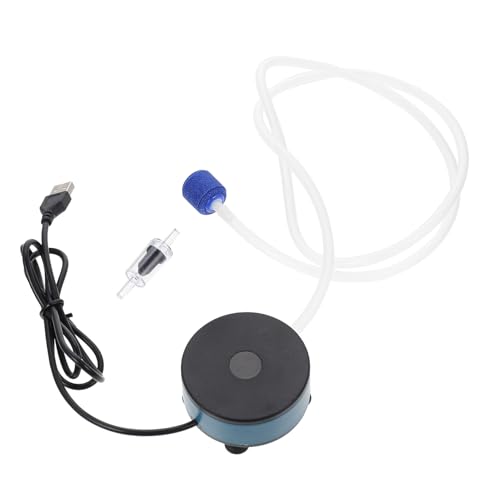 ibasenice 1 Set Powered Fish Tank Air Pump Compact for Aquarium Durable Material Easy Installation Reliable Oxygen Pump for Fish Tanks Portable and Lightweight Design