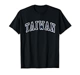 Taiwan Vintage Atheltic College Style T-Shirt