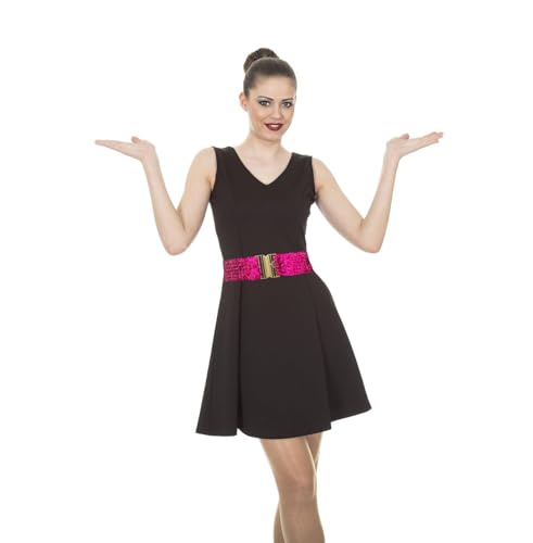 Cotim Coyin Sequins Belts for Women, Glitter Rhinestone Skinny Belts Sparkly Bling Belt for Dress Jeans Pants3