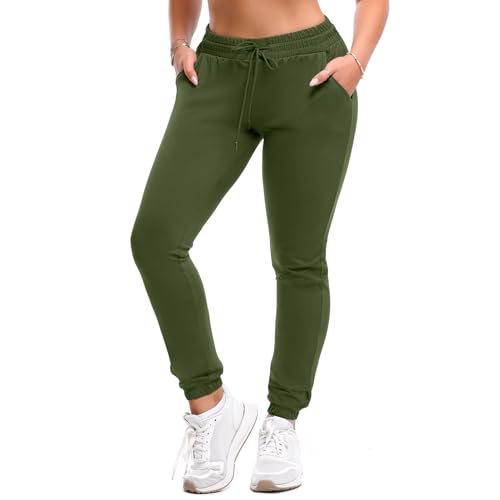 SINOPHANT Joggers for Women with Pockets Drawstring Sweatpants for Lounge