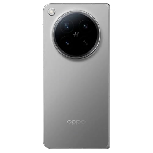 OPPO Find N6 5G CPH2765 512GB Speicher 16GB RAM Folding Screen Android 16 Factory Unlocked Smartphone (Silver)