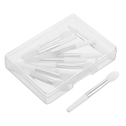 NOLITOY Silicone Lip Brush -in-one Applicator for Lip Masks Gloss Even Coverage Brush Storage Box