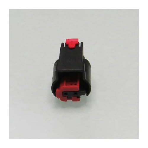 Conector hembra de 2 pines para automóvil 1-1438608-1 con cable de 20cm 5