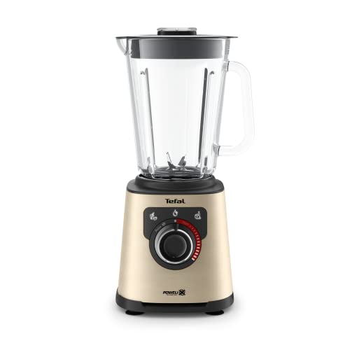Tefal BL871A31 PerfectMix + High Speed Blender Powelix Knife Technology for quick results Easy to clean Powerful Blending 2 L Thermo-Resistant Glass Jug Dune - Image 3