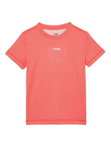 Image of mackly Kids Unisex Round Neck Sports T-Shirt | Soft, Breathable Activewear for Boys & Girls, Perfect for Sports & Play