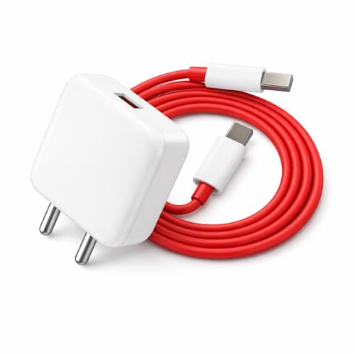 Image of Original 65w Speed Charge Combo | Type A to C Connectivity | Compatible with One Plus 10 Pro CE 2 Lite Nord N10 8 Pro SE Ace Racing 9R 7T Jupiter & More