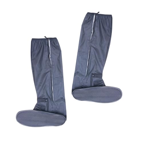Botas de lluvia impermeables con cremallera para ciclismo miniatura 1