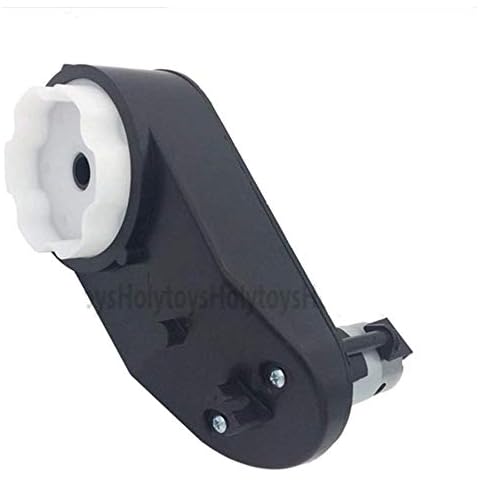 FULIHUA 390 18000RPM Gearbox with DC Motor,6V Motor with Gear Box for Kids Powered Ride On Car and Motorcycle Parts Universal RS390 Drive Engine Match Children's Riding Toy Accessories Cover
