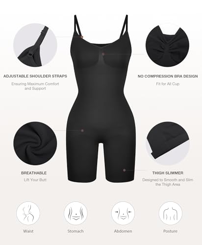 Lover-Beauty Shapewear Tummy Control Bodysuit Butt Lifting Seamless Body Shaper for Women4