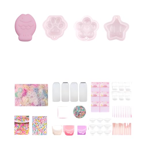 [qiukala]���W���Z�b�g ����DIY�L�b�g �d��3�{ ���S�V���R���t �v���[���g�p ��l�q���Ή� 22�탂�[���h�t�� �C�A�������� ���{��K�C�h�t�� 200ml�̐ڒ��܂�4��ނ̌^