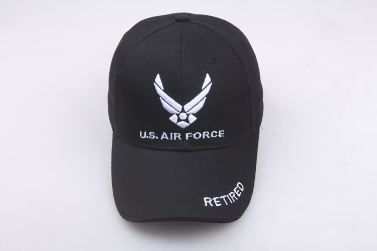 Gorra de béisbol Air Force ajustable bordada miniatura 2