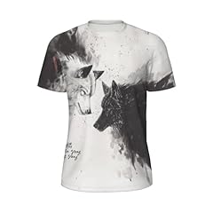 Ink Painting Double Wolf 4