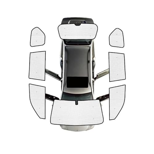 Pare-Soleil de Fenêtre Voiture Toyota Prado 120 Idéal pour les Voyages en Famille