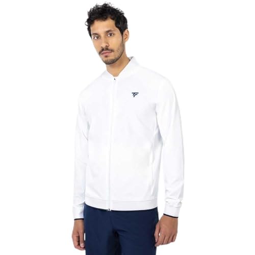 Veste de tennis Tecnifibre Team Light L blanc textile premium