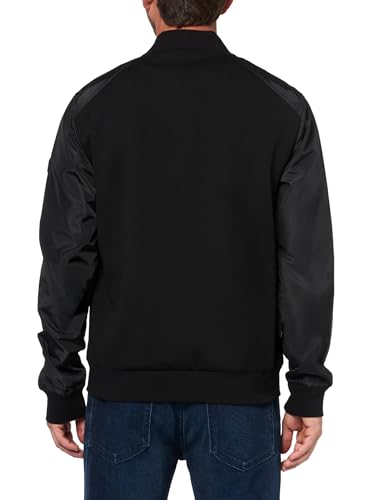 KARL LAGERFELD Men's Zip Front Pocket Arm Logo Jacket2