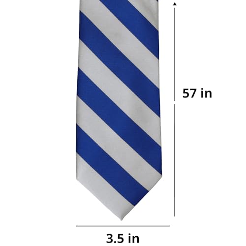 Image of tiemart Men's Striped Tie Standard Length