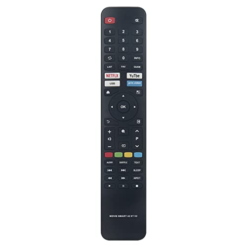 Ersatz-Fernbedienung Für Dyon Enter 32 Pro / 40 Pro / 42 Pro / 43 Pro – Originalfunktionen, Kein Setup Nötig